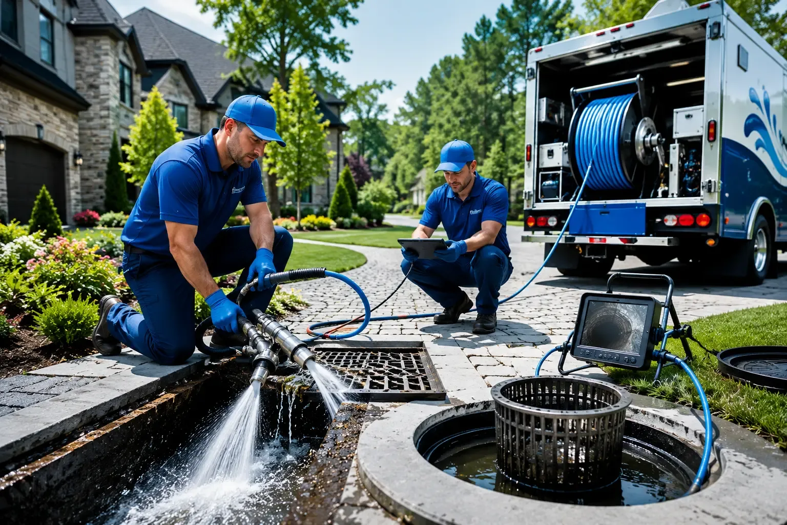 Local outdoor drain cleaning professionals in Covington, LA